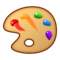 Artist Palette emoji on Emojidex